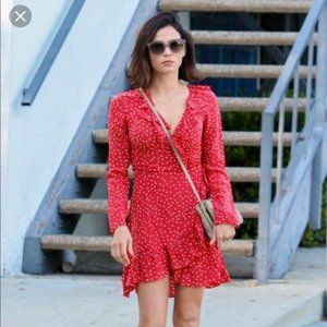 Realisation Par Alexandra Dress in Red Star
